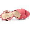 imageAllegra K Womens Platform Chunky Heels Slingback SandalsWatermelon Red