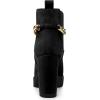 imageAllegra K Womens Platform Gold Chain Chunky High Heel Chelsea Ankle BootsBlack