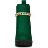 imageAllegra K Womens Platform Gold Chain Chunky High Heel Chelsea Ankle BootsGreen
