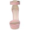 imageAllegra K Womens Platform High Heel Ankle Strap Chunky Heels SandalsDust Pink