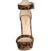 imageAllegra K Womens Platform High Heel Ankle Strap Chunky Heels SandalsLeopard