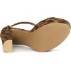 imageAllegra K Womens Platform High Heel Ankle Strap Chunky Heels SandalsLeopard