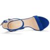 imageAllegra K Womens Platform High Heel Ankle Strap Chunky Heels SandalsRoyal Blue
