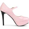 imageAllegra K Womens Platform Mary Jane Pumps Ankle Strap Stiletto High Heels Dress ShoesPink