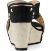 imageAllegra K Womens Platform Slide Wedge SandalsBlack