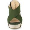 imageAllegra K Womens Platform Slide Wedge SandalsDark Green