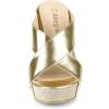 imageAllegra K Womens Platform Slide Wedge SandalsGold Tone