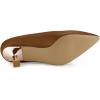 imageAllegra K Womens Pointed Toe Low Kitten Heel Dress PumpsBrown