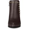 imageAllegra K Womens Pointed Toe Stiletto Heels Heel Chelsea Ankle BootsCoffee