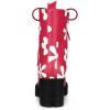 imageAllegra K Womens Printed Platform Round Toe Lace Up Chunky Heel Combat BootsDark Pink
