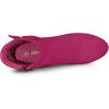 imageAllegra K Womens Round Toe Block Heel Boots Ankle BootiesHot Pink