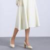 imageAllegra K Womens Round Toe Chunky Heel Platform PumpsCream