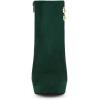 imageAllegra K Womens Round Toe Chunky High Heel Platform Ankle BootsGreen