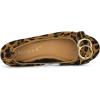 imageAllegra K Womens Round Toe Slip on Ballet FlatsLeopard