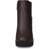 imageAllegra K Womens Round Toe Zipper Block Heel Platform Ankle BootsCoffee
