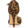 imageAllegra K Womens Rounded Toe Stiletto Heel TStrap Dress Leopard Pumps 8 M US