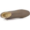 imageAllegra K Womens Side Zip Chunky Heels Ankle BootsTaupe