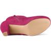 imageAllegra K Womens Side Zip Low Platform Chunky Heel Ankle BootiesHot Pink