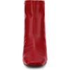 imageAllegra K Womens Square Toe Block Heels Ankle BootsRed