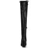 imageAllegra K Womens Thigh High Block Heels Over Knee High BootsBlack