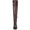 imageAllegra K Womens Thigh High Boots Low Block Heel Fashion Over the Knee High BootsCoffee