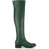 imageAllegra K Womens Thigh High Boots Low Block Heel Fashion Over the Knee High BootsGreen