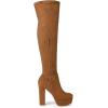 imageAllegra K womens Over KneeBrown