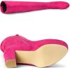 imageAllegra K womens Over KneeHot Pink