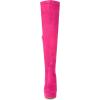 imageAllegra K womens Over KneeHot Pink