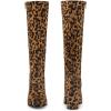 imageAllegra K womens Over KneeLeopard