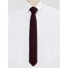 imageAllegra K Knitted Neckties for Men Regular Tie Heart Print TiesBlack Red