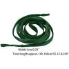 imageAllegra K Womens Long Bow Tie Self Tied Adjustable Solid Color JK Necktie Ribbon BowtieDeep Green