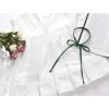 imageAllegra K Womens Long Bow Tie Self Tied Adjustable Solid Color JK Necktie Ribbon BowtieDeep Green