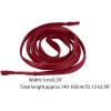 imageAllegra K Womens Long Bow Tie Self Tied Adjustable Solid Color JK Necktie Ribbon BowtieDeep Red