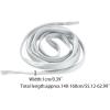 imageAllegra K Womens Long Bow Tie Self Tied Adjustable Solid Color JK Necktie Ribbon BowtieGray