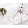 imageAllegra K Womens Long Bow Tie Self Tied Adjustable Solid Color JK Necktie Ribbon BowtieLight Pink