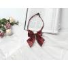 imageAllegra K Womens PreTied Bowknot Polka Dots Bow Ties Adjustable Strap Bowtie for CostumeRed