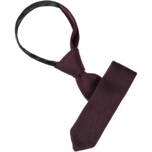 imageAllegra K Knitted Neckties for Men Regular Tie Heart Print TiesBlack Red