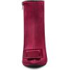 imageAllegra K Womens Satin Pointed Toe Detachable Buckle Stiletto Heels Dress Ankle BootsRed