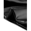 imageAllegra K Womens Casual High Waisted Shorts Retro Button Decor Stretchy Faux Leather Shorts