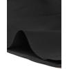 imageAllegra K Casual Office ALine Skirt for Womens Knee Length Button Decor Midi Pleated SkirtsBlack