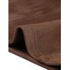 imageAllegra K Faux Suede Skirt for Womens High Waist Casual Belted Pencil SkirtsDark Brown