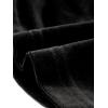 imageAllegra K Halloween Velvet Skirt for Womens Party Bodycon Ruched Mini SkirtsBlack