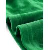 imageAllegra K Halloween Velvet Skirt for Womens Party Bodycon Ruched Mini SkirtsGreen
