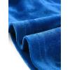 imageAllegra K Halloween Velvet Skirt for Womens Party Bodycon Ruched Mini SkirtsRoyal Blue