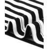imageAllegra K Striped t Shirts for Women Long Sleeve Tops Crew Neck Fitted Tees Casual Trendy OutfitsBlack White Stripe