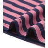 imageAllegra K Striped t Shirts for Women Long Sleeve Tops Crew Neck Fitted Tees Casual Trendy OutfitsPink Stripe
