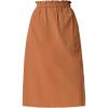 imageAllegra K Womens Cotton ALine Skirt Elastic Waist Casual Peasant Midi Skirts with PocketsBrown
