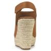imageAllegra K Womens Espadrille Platform Heeled Wedges SandalsBrown
