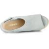 imageAllegra K Womens Espadrille Platform Heeled Wedges SandalsGrey